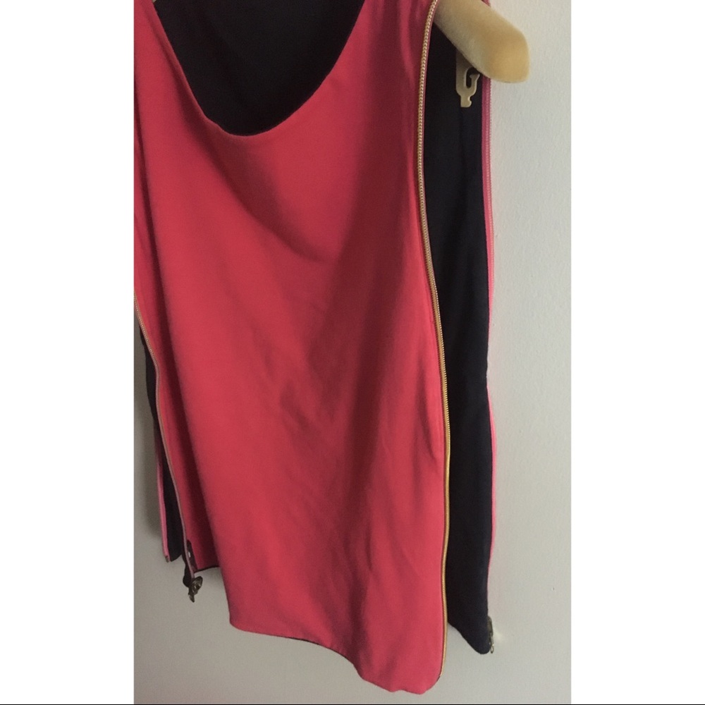 Reservable Color-Block Minimal Sleeveless T-Shirt - image 5